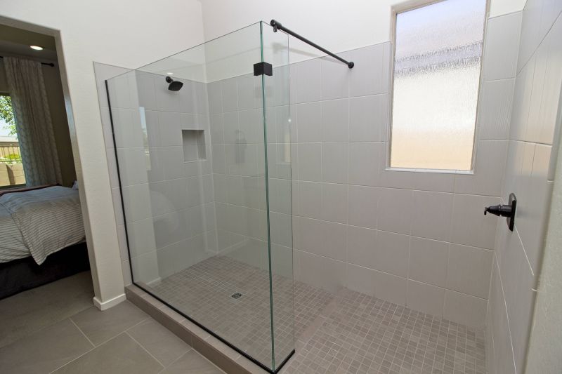 Glass Enclosed Shower